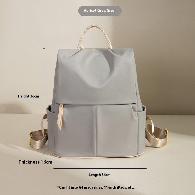 Fashion Nylon Rucksack Damen (20L) – Anti-Diebstahl Wasserdicht Urban Commuter