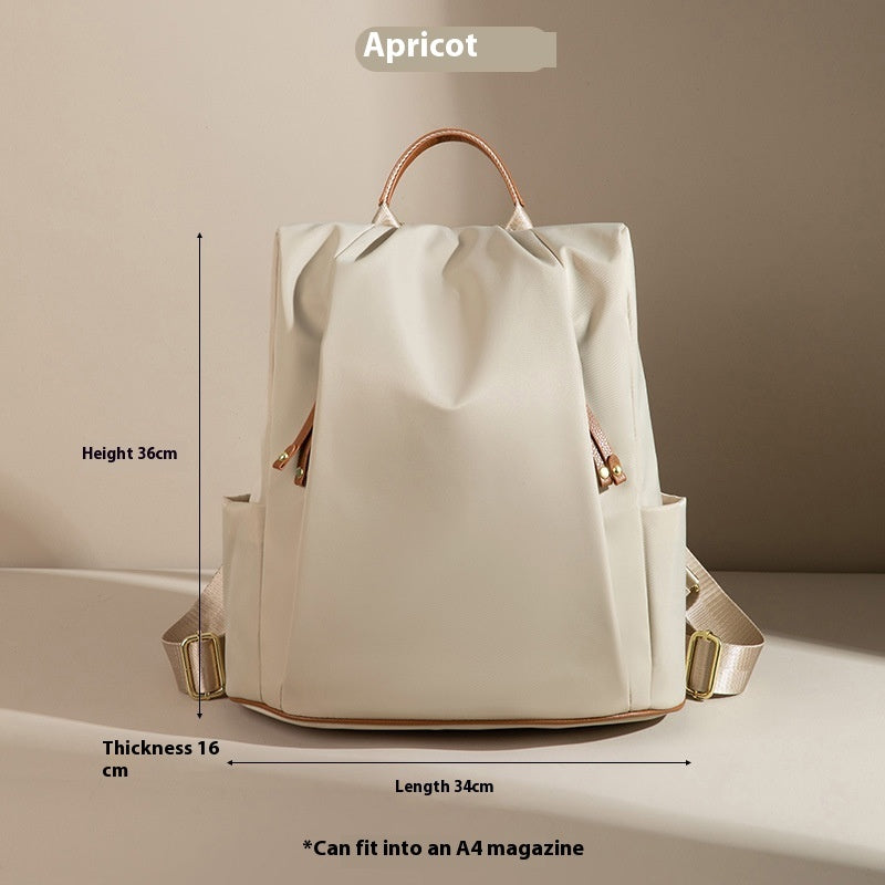 Fashion Nylon Rucksack Damen (20L) – Anti-Diebstahl Wasserdicht Urban Commuter