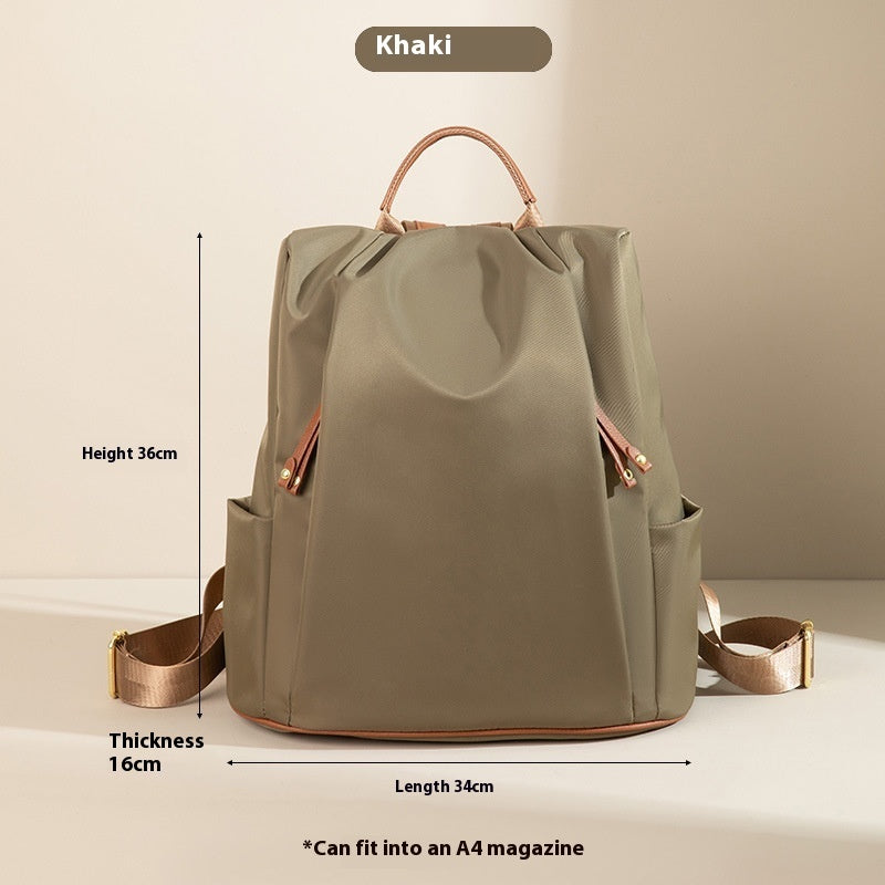 Fashion Nylon Rucksack Damen (20L) – Anti-Diebstahl Wasserdicht Urban Commuter