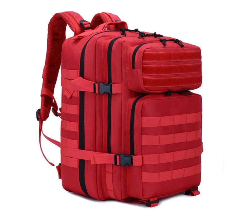 Taktischer Outdoor Rucksack (45L) – Militär MOLLE System für Reise, Camping & Bergsteigen