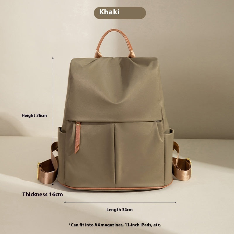 Fashion Nylon Rucksack Damen (20L) – Anti-Diebstahl Wasserdicht Urban Commuter