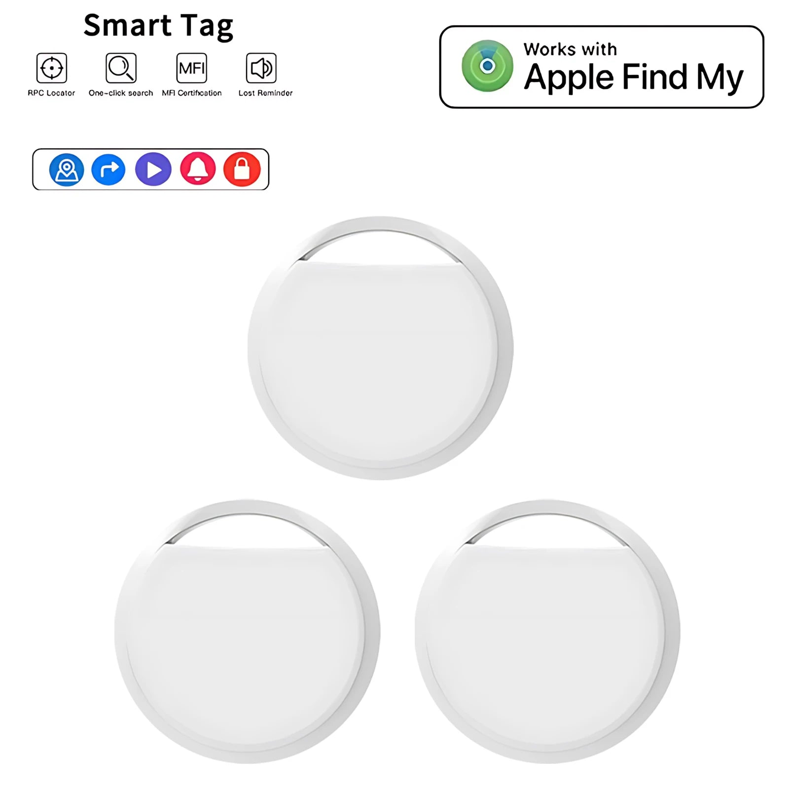 KaiAqua Item Finder – Apple Find My MFi zertifiziert Anti-Lost iOS