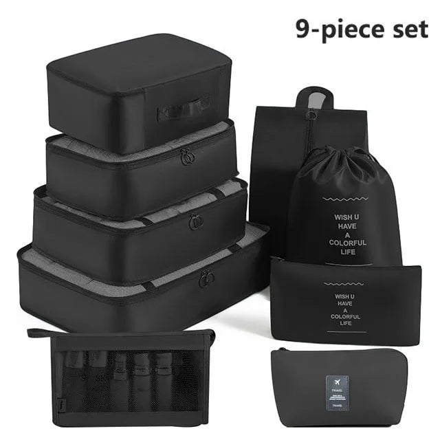 Travel Set Storage Bags – Packing Cubes 7/8/10/11 Teilig Reise Organizer