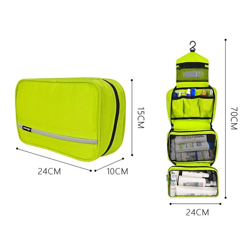 Hanging Toiletry Bag Wasserdicht – Nylon Reise Organizer Unisex 4 Farben