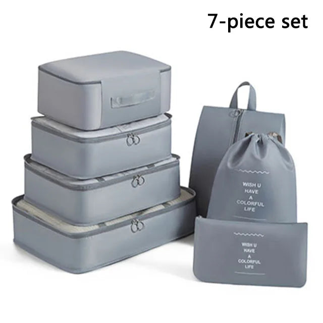Travel Set Storage Bags – Packing Cubes 7/8/10/11 Teilig Reise Organizer