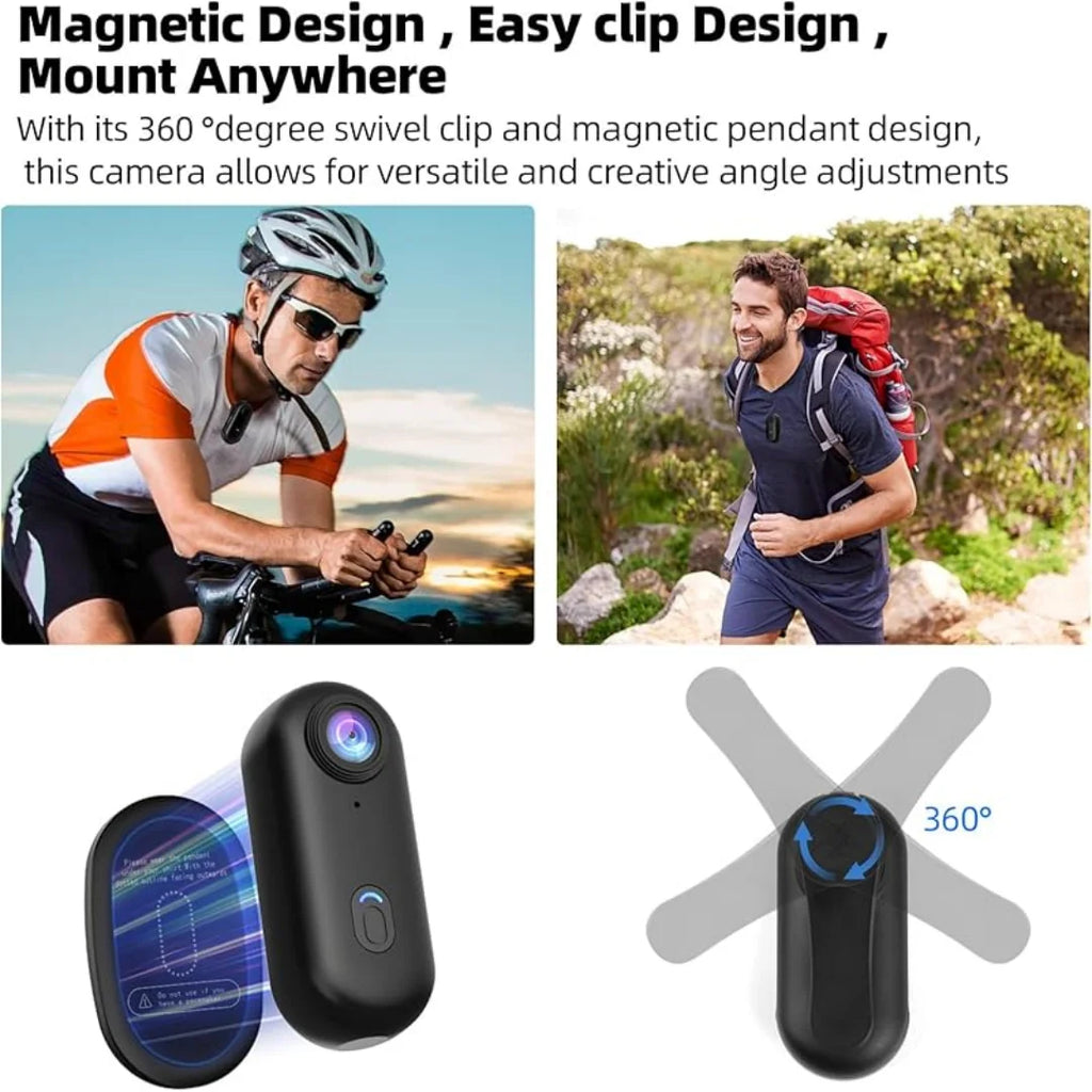 4K Mini Action Kamera – WiFi Wasserdicht Thumb POV Body Cam Standard & PLUS