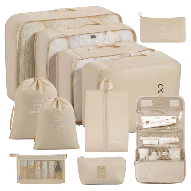 Travel Set Storage Bags – Packing Cubes 7/8/10/11 Teilig Reise Organizer
