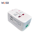 WESA Reiseadapter Universal – EU US UK AU CE Zertifiziert 16A Geerdet