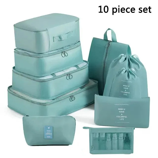 Travel Set Storage Bags – Packing Cubes 7/8/10/11 Teilig Reise Organizer