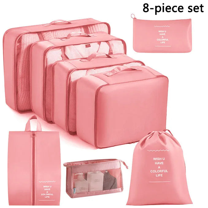 Travel Set Storage Bags – Packing Cubes 7/8/10/11 Teilig Reise Organizer
