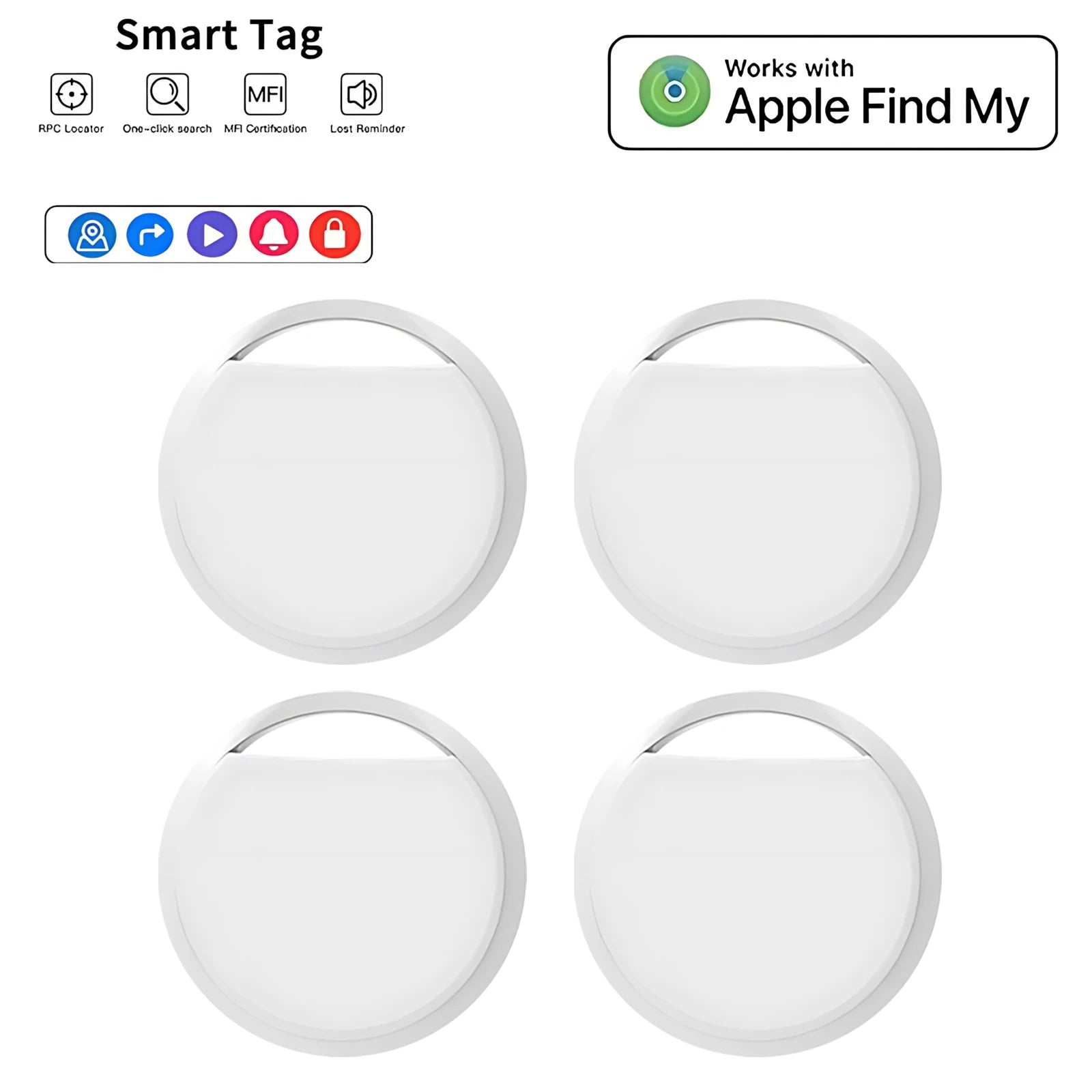 KaiAqua Item Finder – Apple Find My MFi zertifiziert Anti-Lost iOS
