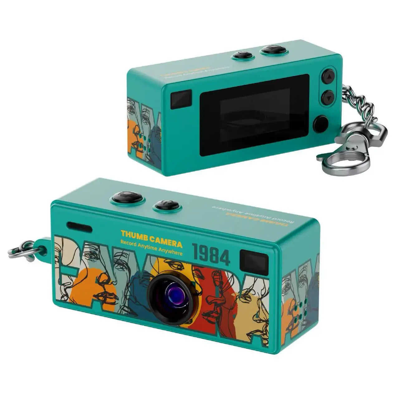 Magecam G6 Retro CCD Kamera 1080P – Y2K Style 9 Farben Mini Cam Reise