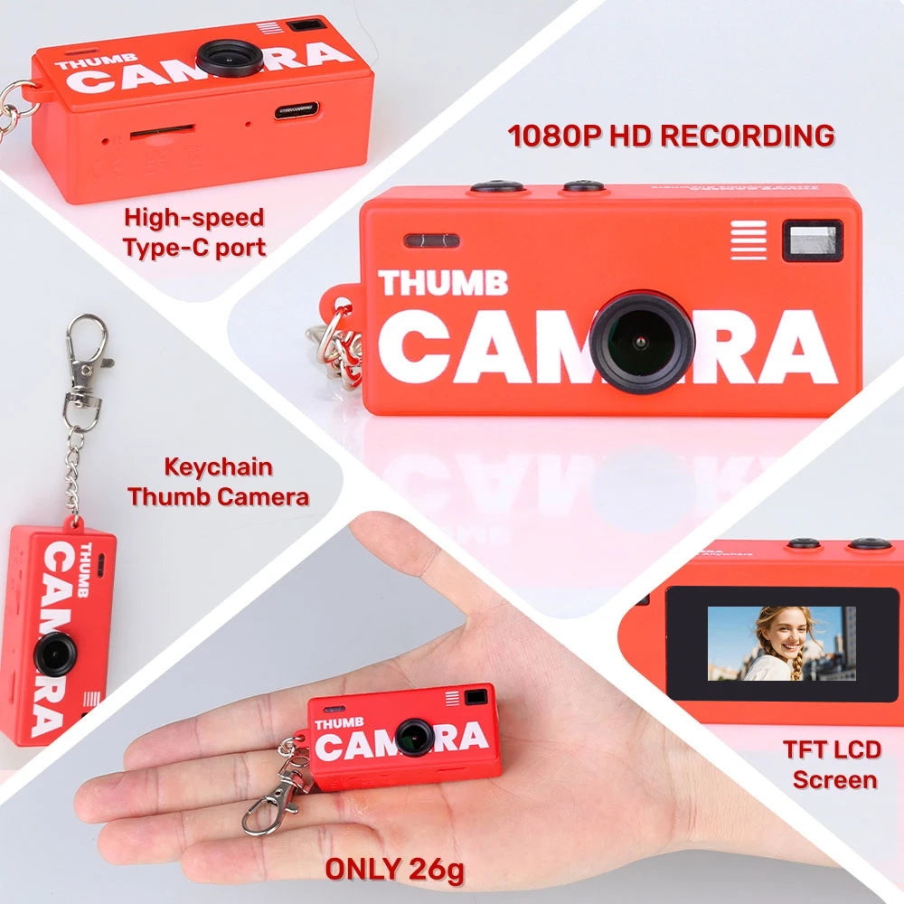 Magecam G6 Retro CCD Kamera 1080P – Y2K Style 9 Farben Mini Cam Reise