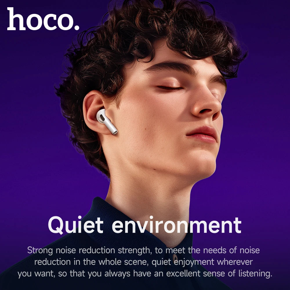 HOCO EW72 TWS Earbuds ANC – Bluetooth 5.4 LCD IPX5 Super Bass 20h