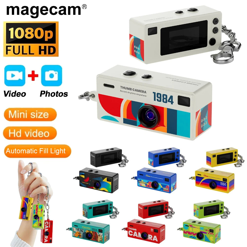 Magecam G6 Retro CCD Kamera 1080P – Y2K Style 9 Farben Mini Cam Reise