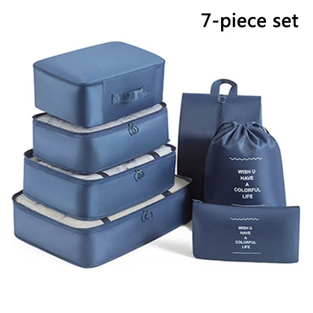 Travel Set Storage Bags – Packing Cubes 7/8/10/11 Teilig Reise Organizer