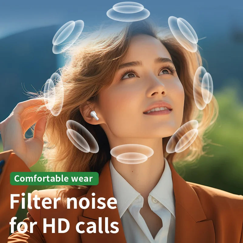TWS Earbuds ANC – Bluetooth 5.3 NFC Spritzwassergeschützt Siri Sport
