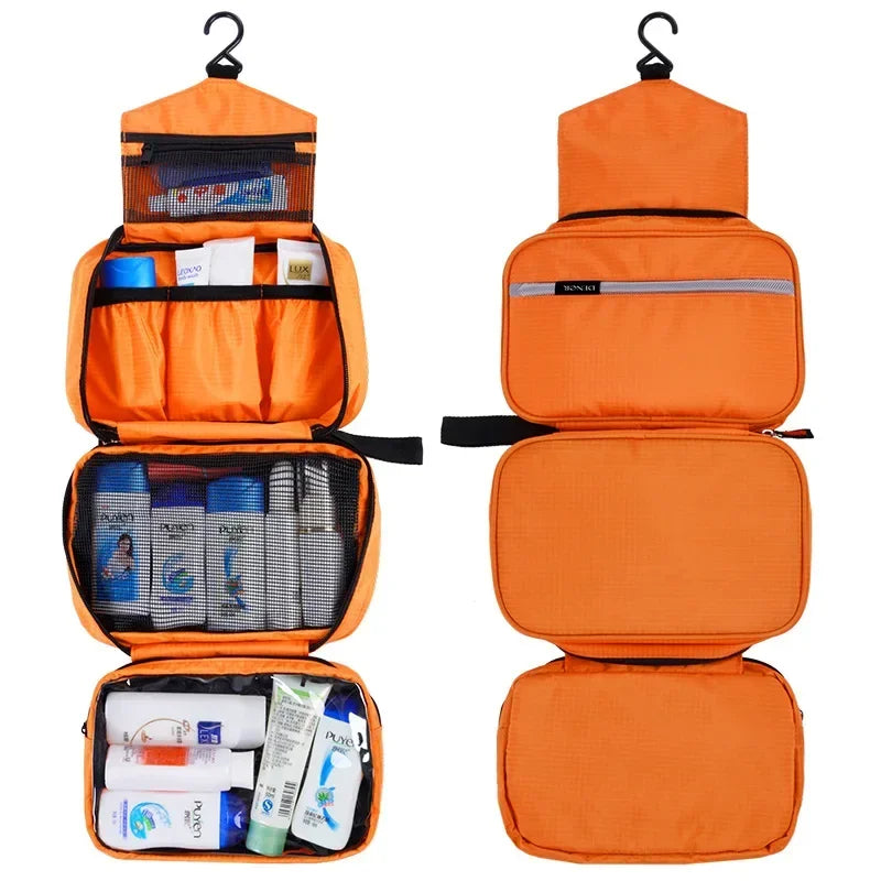 Hanging Toiletry Bag Wasserdicht – Nylon Reise Organizer Unisex 4 Farben
