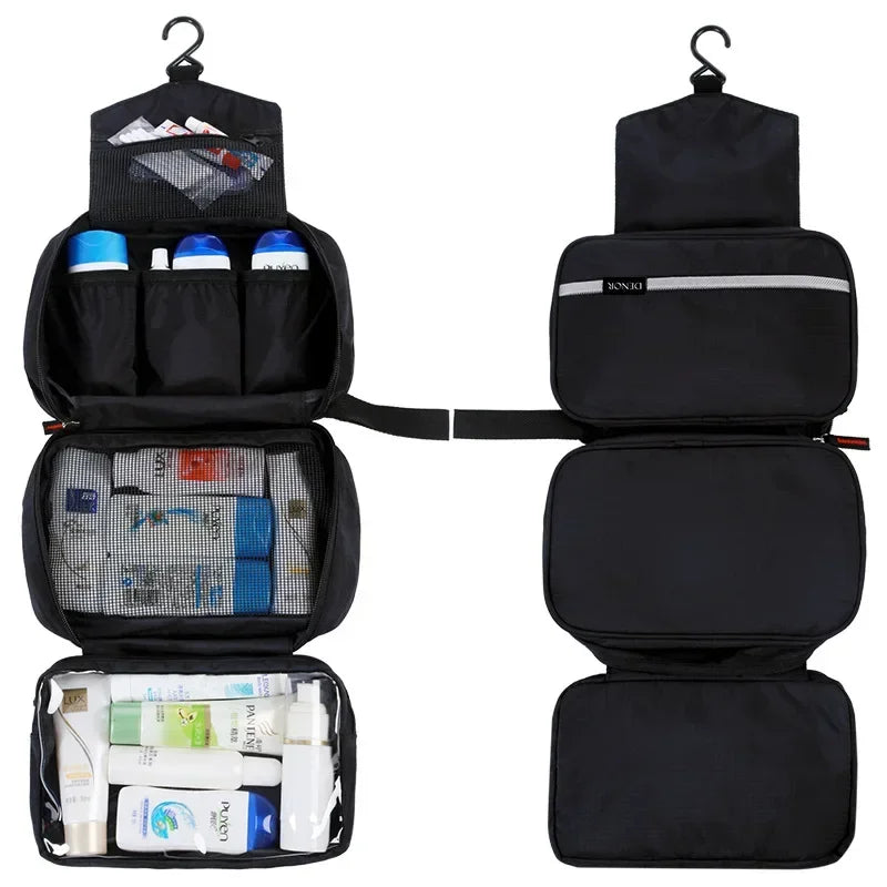 Hanging Toiletry Bag Wasserdicht – Nylon Reise Organizer Unisex 4 Farben