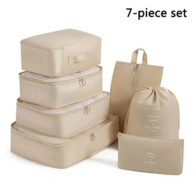 Travel Set Storage Bags – Packing Cubes 7/8/10/11 Teilig Reise Organizer