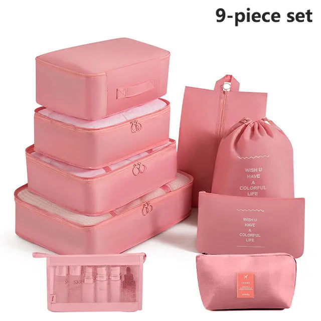 Travel Set Storage Bags – Packing Cubes 7/8/10/11 Teilig Reise Organizer