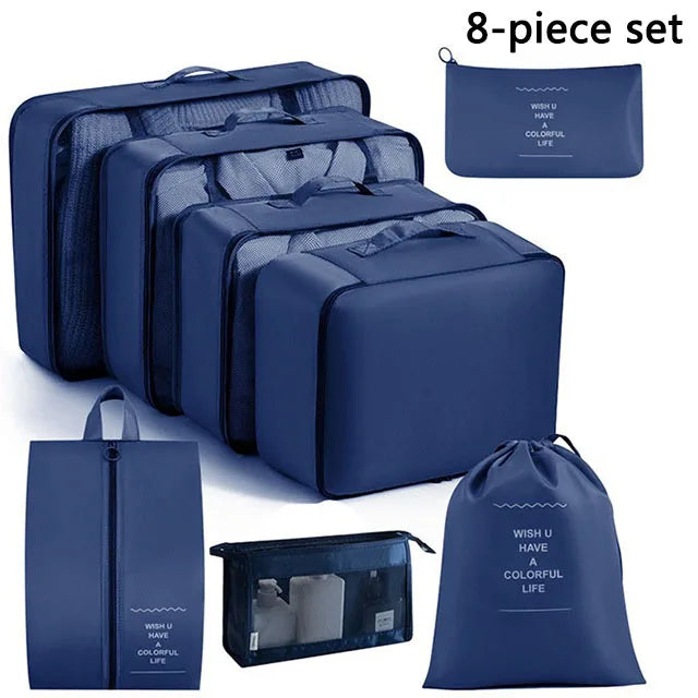 Travel Set Storage Bags – Packing Cubes 7/8/10/11 Teilig Reise Organizer