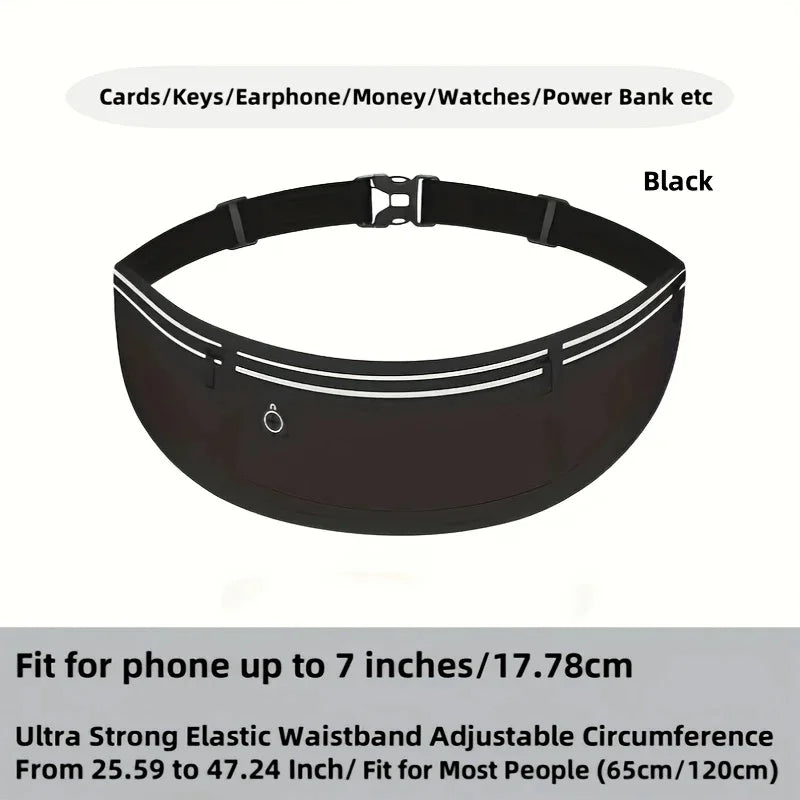 Ultraleichte Sport-Gürteltasche – Flach, Wasserabweisend & Sicher