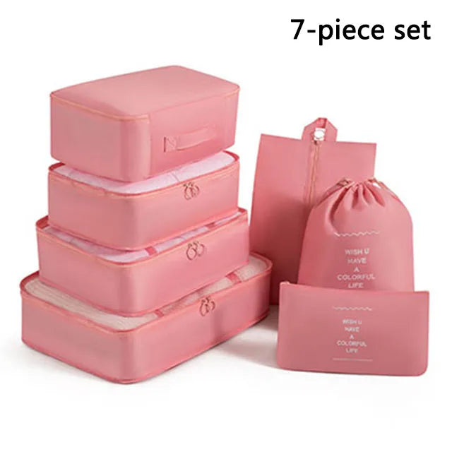 Travel Set Storage Bags – Packing Cubes 7/8/10/11 Teilig Reise Organizer