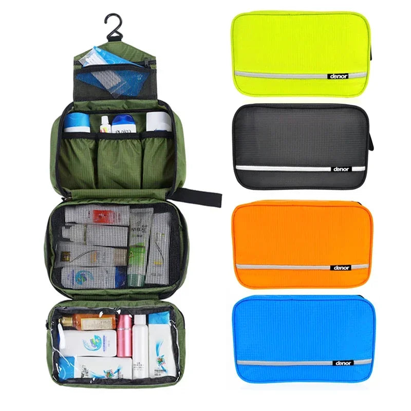 Hanging Toiletry Bag Wasserdicht – Nylon Reise Organizer Unisex 4 Farben