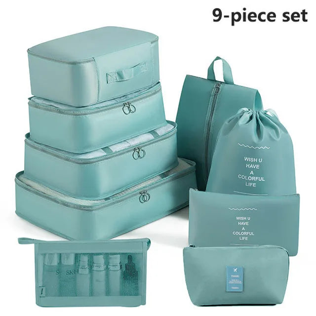 Travel Set Storage Bags – Packing Cubes 7/8/10/11 Teilig Reise Organizer