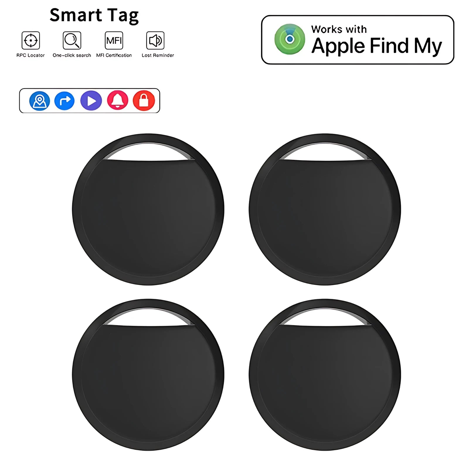 KaiAqua Item Finder – Apple Find My MFi zertifiziert Anti-Lost iOS