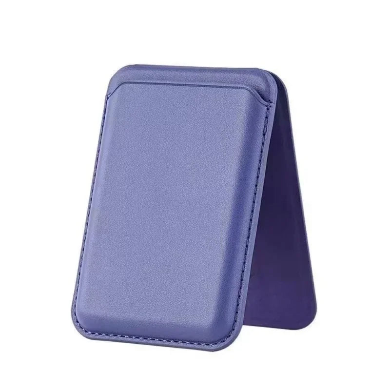 Magnetisches Kunstleder Wallet mit Ständer – iPhone 13-15 Pro Max Magsafe Kartenhalter
