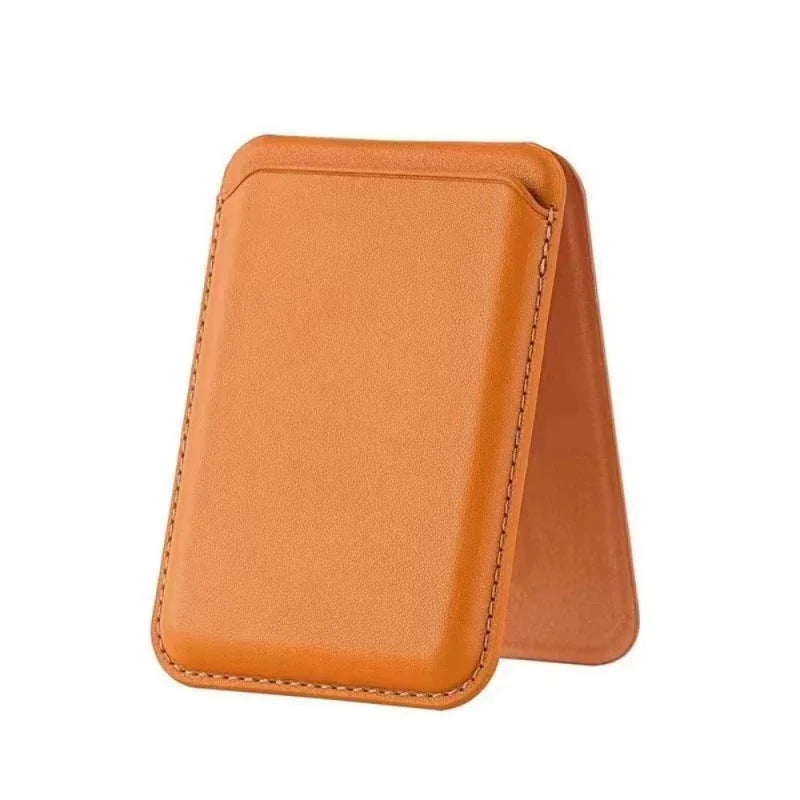 Magnetisches Kunstleder Wallet mit Ständer – iPhone 13-15 Pro Max Magsafe Kartenhalter