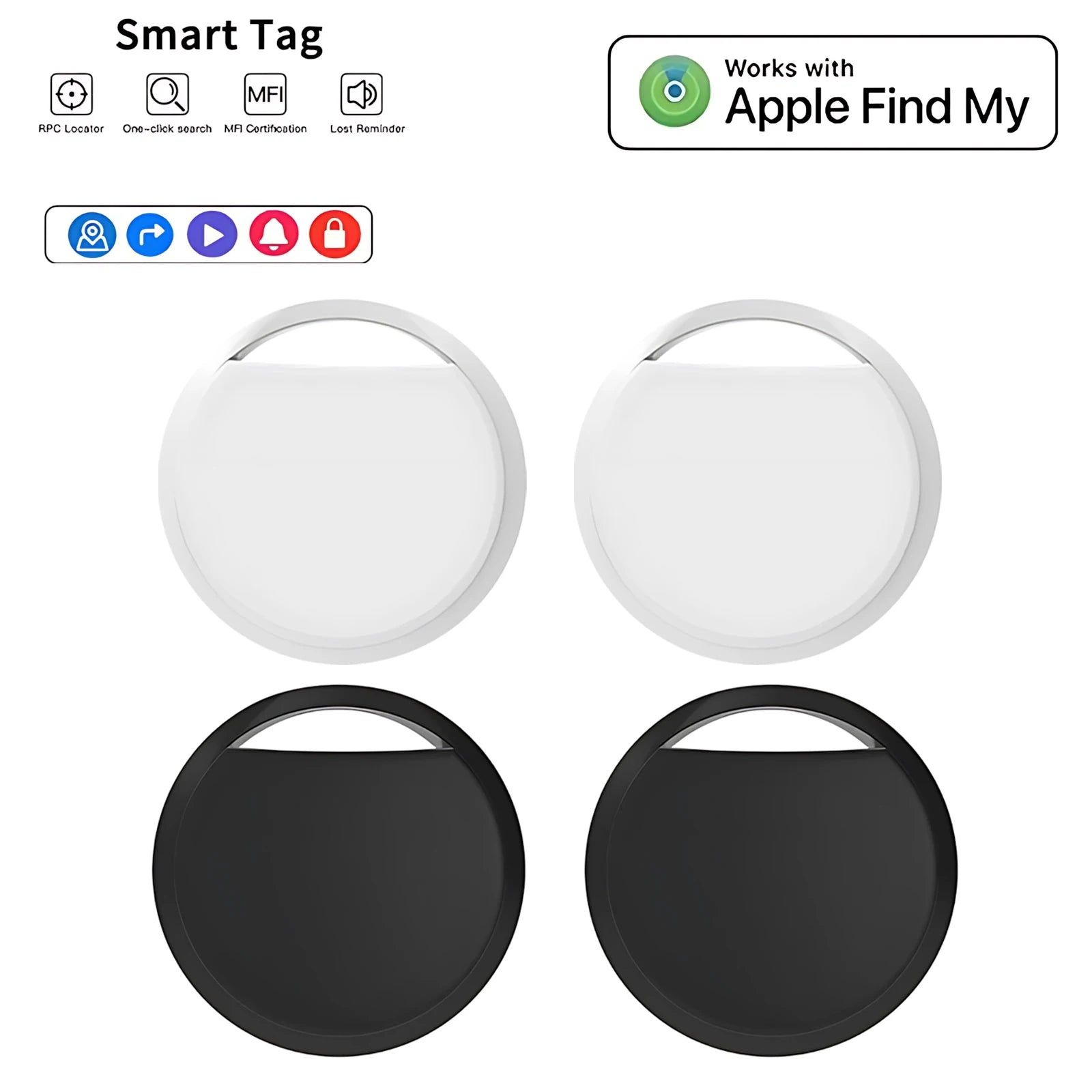 KaiAqua Item Finder – Apple Find My MFi zertifiziert Anti-Lost iOS