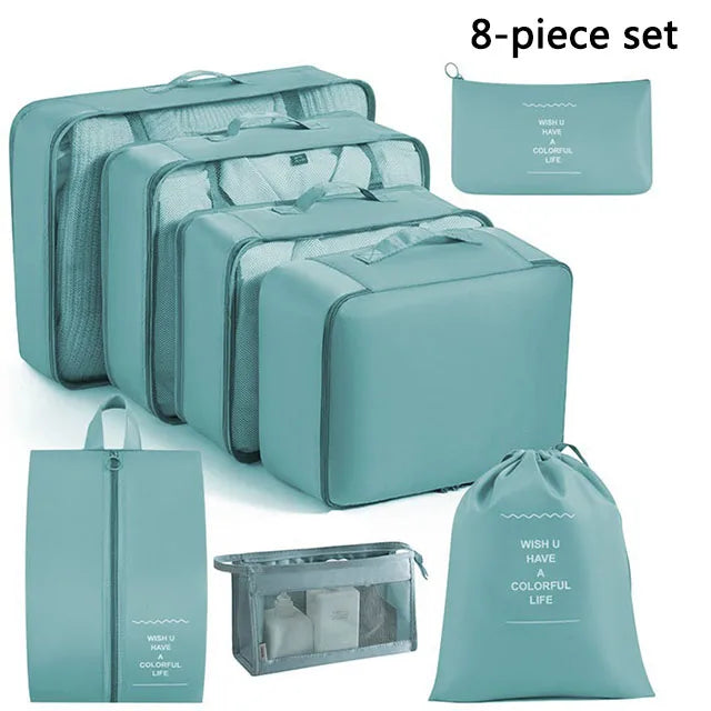 Travel Set Storage Bags – Packing Cubes 7/8/10/11 Teilig Reise Organizer