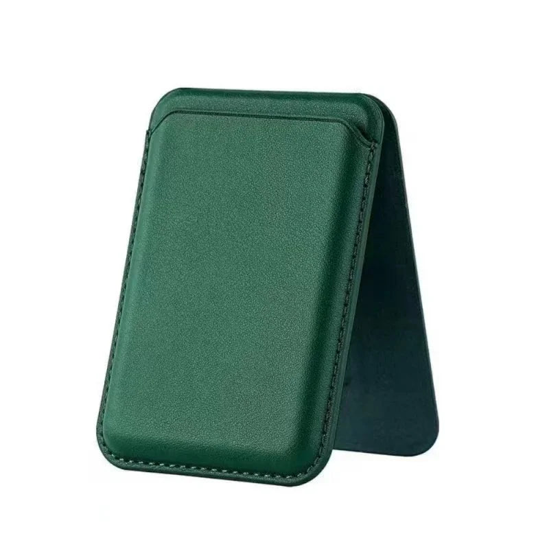 Magnetisches Kunstleder Wallet mit Ständer – iPhone 13-15 Pro Max Magsafe Kartenhalter