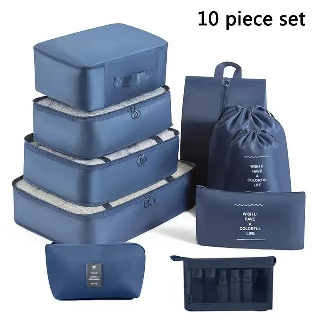 Travel Set Storage Bags – Packing Cubes 7/8/10/11 Teilig Reise Organizer