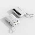 DIEZONG Powerbank 10000/20000mAh – 4 eingebaute Kabel 25W Schnellladung