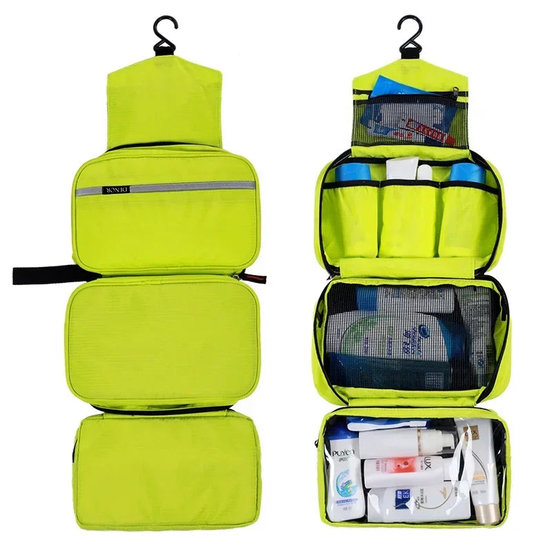 Hanging Toiletry Bag Wasserdicht – Nylon Reise Organizer Unisex 4 Farben