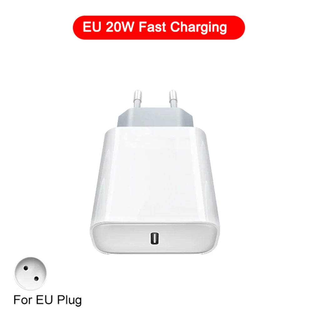 20W iPhone Schnellladegerät – Lightning USB-C für iPhone 11-14
