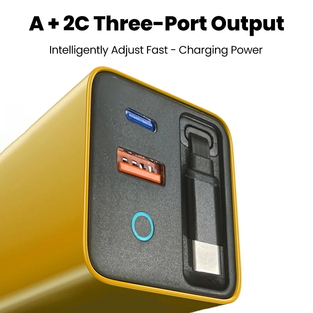 Elough 80W GaN Premium Ladegerät – Multi Port iPhone Samsung Google Pixel Huawei