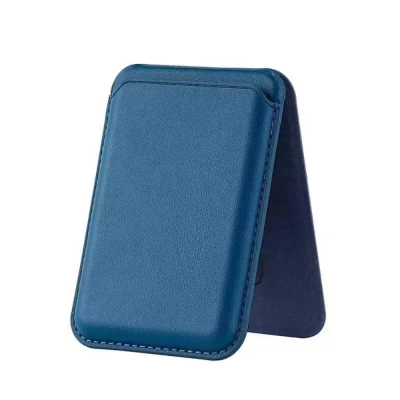 Magnetisches Kunstleder Wallet mit Ständer – iPhone 13-15 Pro Max Magsafe Kartenhalter
