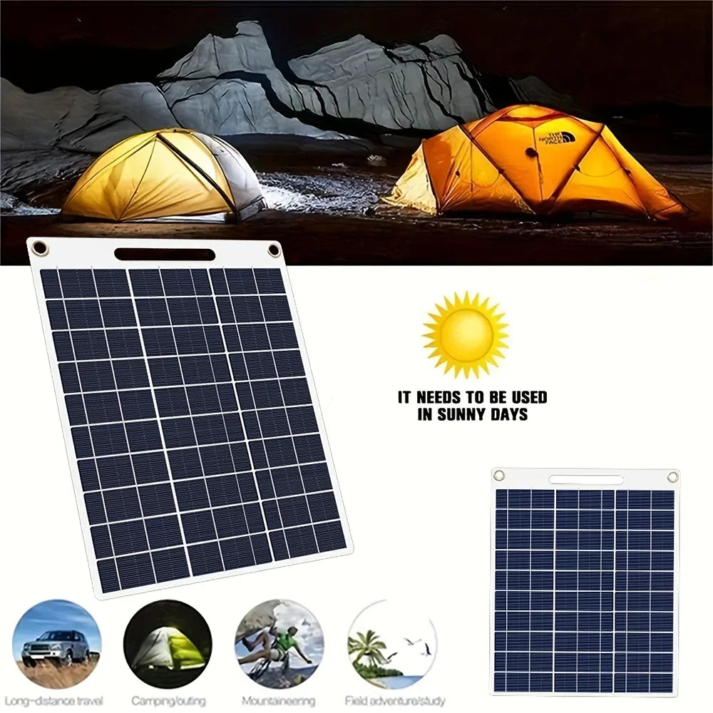 Solar Panel Lader Outdoor – Dual USB Wasserdicht Camping & Wandern