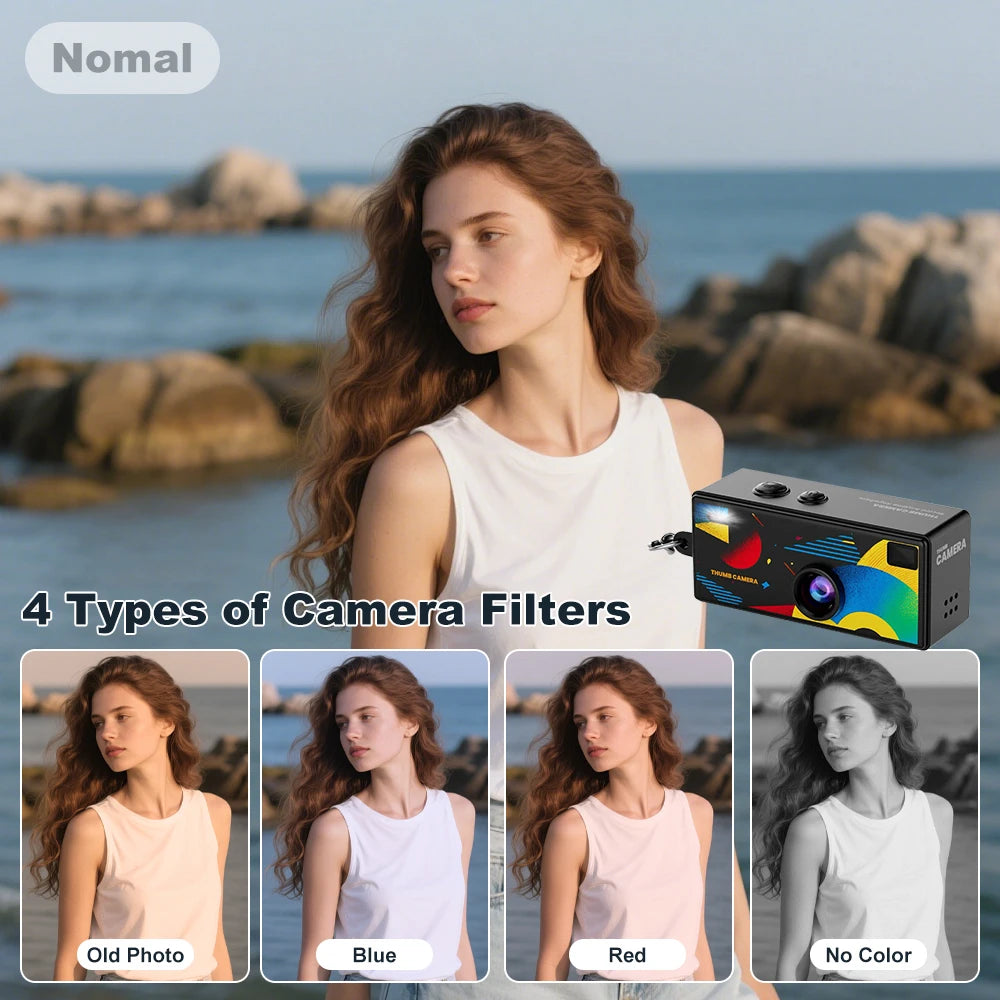 Magecam G6 Retro CCD Kamera 1080P – Y2K Style 9 Farben Mini Cam Reise