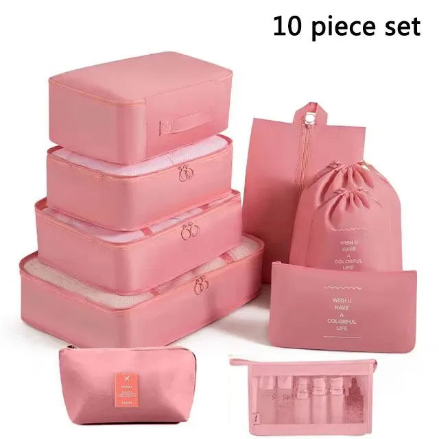 Travel Set Storage Bags – Packing Cubes 7/8/10/11 Teilig Reise Organizer