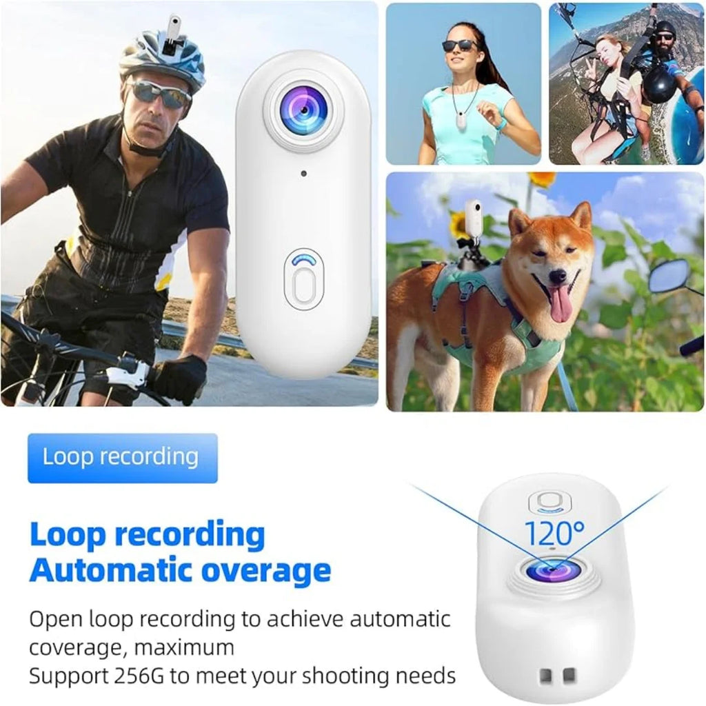 4K Mini Action Kamera – WiFi Wasserdicht Thumb POV Body Cam Standard & PLUS