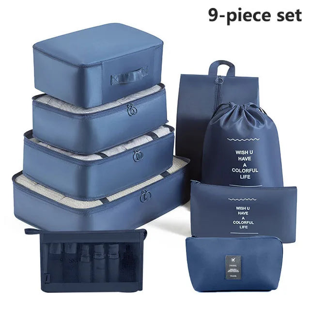 Travel Set Storage Bags – Packing Cubes 7/8/10/11 Teilig Reise Organizer