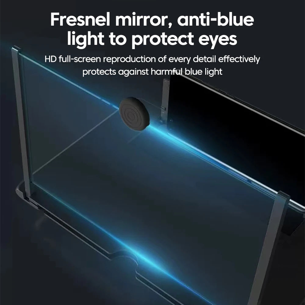 Handy Bildschirm Vergrösserer – Fresnel Linse 10/12 Inch 2-4x HD Acryl