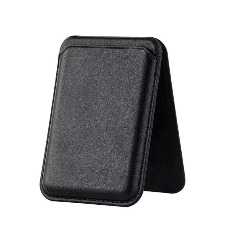 Magnetisches Kunstleder Wallet mit Ständer – iPhone 13-15 Pro Max Magsafe Kartenhalter