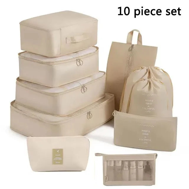 Travel Set Storage Bags – Packing Cubes 7/8/10/11 Teilig Reise Organizer